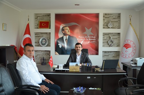 Kaymakamımız Sayın İbrahim PELİT, Veda Ziyaretleri Kapsamında Çeltik İlçe Tarım Müdürlüğü'nü Ziyaret Etti