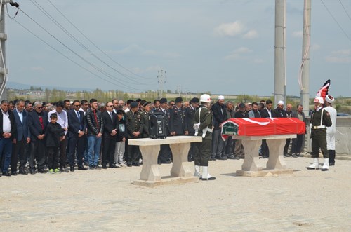 GAZİ MENDERES SARIDOĞAN SON YOLCULUĞUNA UĞURLANDI.